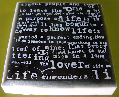 Writers Block soap