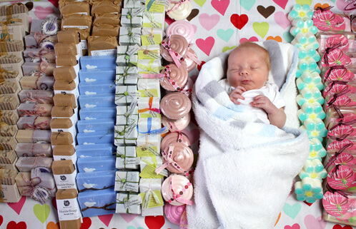 Jamisen with soap
