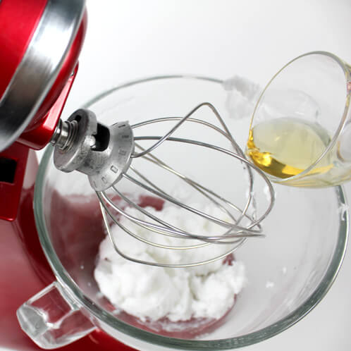Shaving soap with foaming bath whip.
