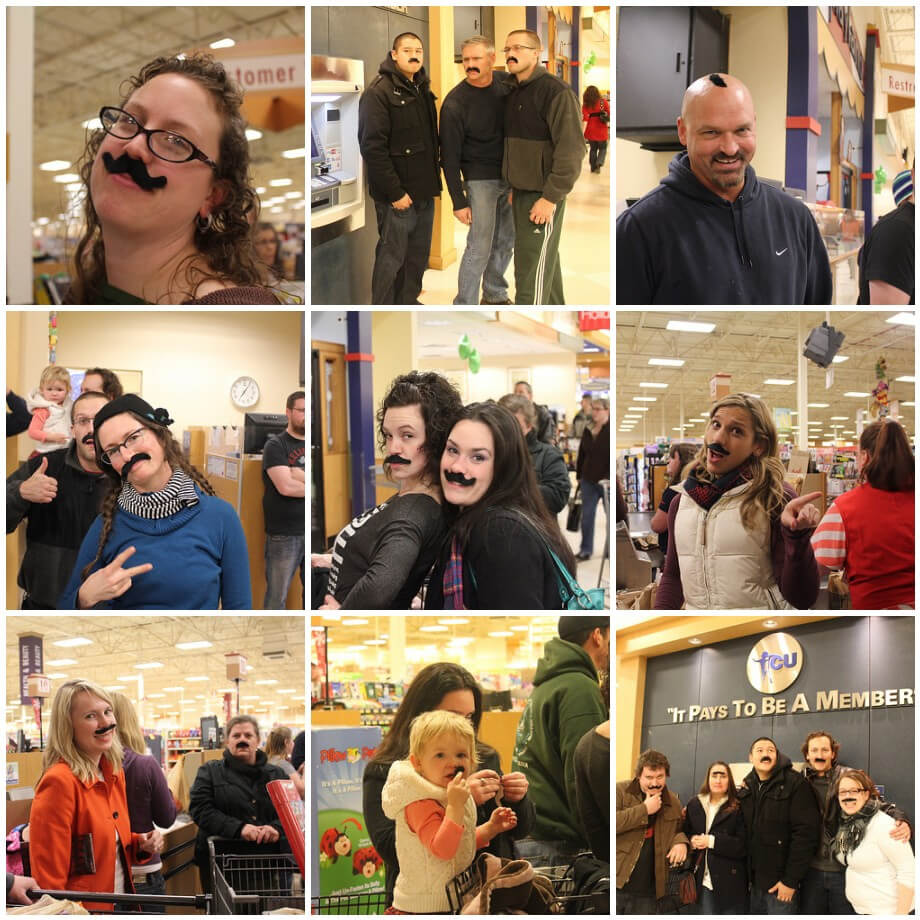 Bramble Berry staff shopping for charity.