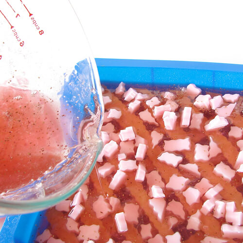 Strawberry pie soap