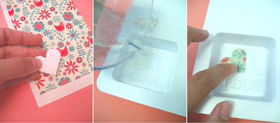 Cutting water soluble paper for melt and pour soap