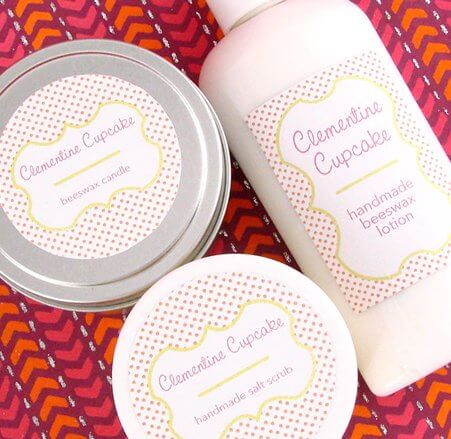 Clementine Cupcake Stocking Stuffers