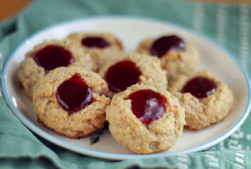 Strawberry Almond Cookies