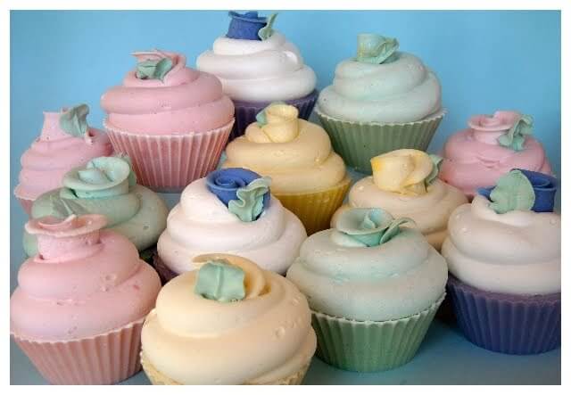Riverlea Soap Cupcakes.