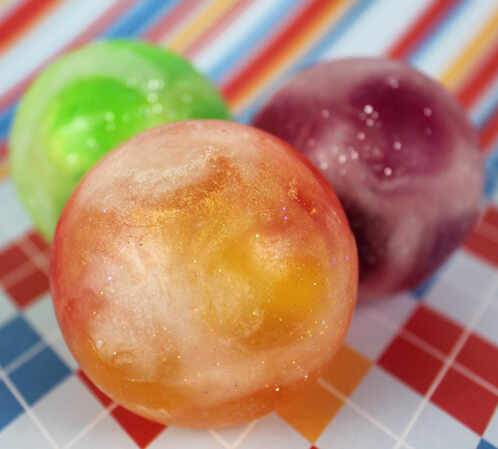 3 Soaps on Stripes These Bouncy Ball Soaps look just like the classic toy!