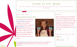 Turn It Up Mom blog