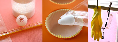 Decorating tools for cold process cupcakes