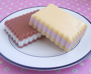 Layered soap cookies
