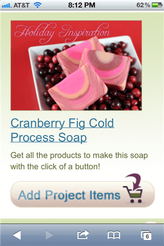 BB Mobile Site