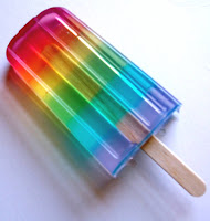 Soapylove Ice Pop rainbow soap