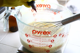 Adding Lab Color to soap batter