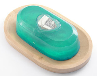 Secret message soap