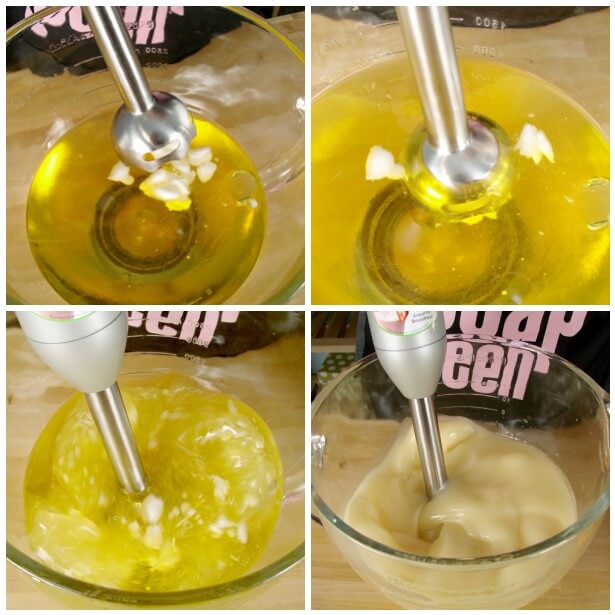 Mixing oils for soap