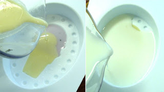 Pouring melt and pour soap