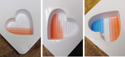 3 color fade soap