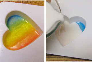 3 color fade soap